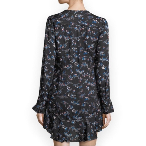 Veronica Beard Floral Print Silk Dress - Picture 3 of 11